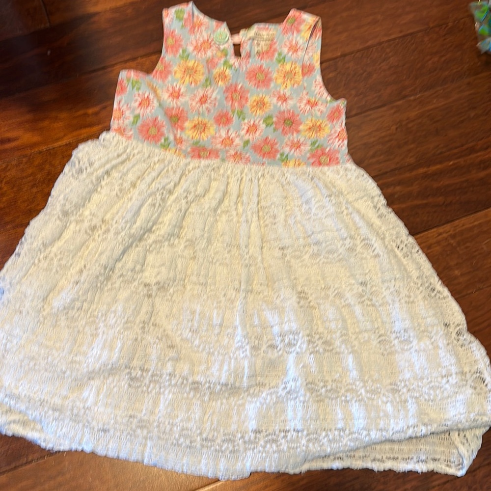 Matilda Jane floral and lace dress Size 6  $25